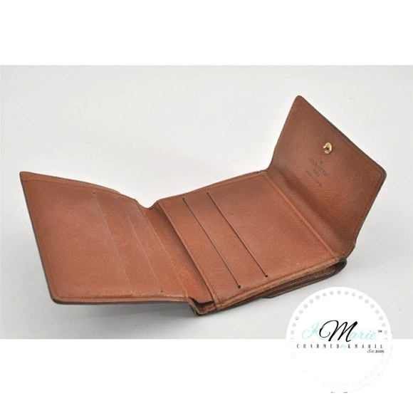 Authentic Louis Vuitton Monogram Porte Monnaie Billet Carte Credit - Picture 12 of 13